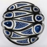 Fishdish, Elif Uras 2015, underglaze painted stonepaste, 31.5 x 3 cm