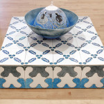 Lake Nicaea, Elif Uras, 2015, ceramic fountain in two parts, underglaze painted stonepaste, pump, water,